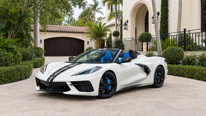 Rent a 2023 Chevrolet Corvette C8 Stingray 3LT 70th Anniversary in Miami